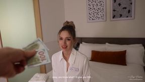 Must Watch: Juicy Skinny Girl Fucks For Money