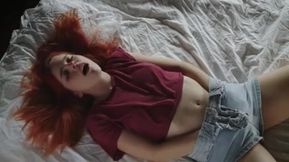 Full Hd: Passionate Pretty Redhead Girl Masturbating Snatch To Orgasm