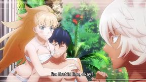 Intense Hentai Tales Of Wedding Rings: Satou Wants To Make Love To Busty Hime But Ring Princesses Haunt Him - Full Hd