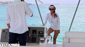 New: Wet Rich Vixen Gianna Dior Has Sex With Captain On Lonely Island - High Quality