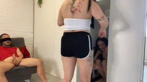 Forbidden Wife Hides Friend In Closet And Surprises Husband