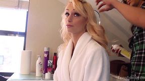 Wet Erica Fontes Gets Down And Dirty Behind The S - 4K