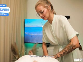 Explicit The Shy Masseuse Couldn’T Resist Her Client’S Large Rod