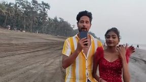 Hidden Cam: Rough Blowjob And Homemade Hardcore Sex With Indian Babe After Beach Hookup - Reality