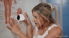 Trending: Brazzers Miss Alice Wild Sucking A Monster Hard Cock Through A Gloryhole At College Campus