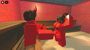 Leaked: Juicy This Demon Girl Seduces Me With Her Hot Oiled Body In A Sauna (Roblox) - Must See