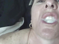 Exclusive: Intense Amazing Cream Craving Compilation - Cum Eating Fetish Blowjob - Must See