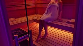 Passionate Hot Sex With Stranger In Public Sauna