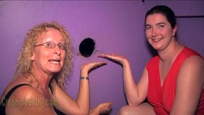 Hardcore Gilf Cathy And Her Sexmate Wait For Gloryhole Dicks