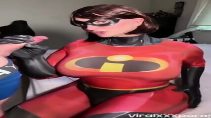 Hot Brynnwoods Elastigirl Sucking Huge Tool And Doggy Satisfy - Must See