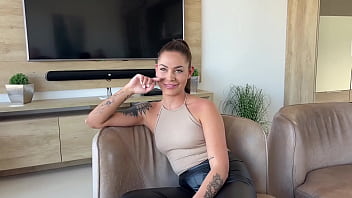 Casting Beautiful Young Hungarian Slut Turns Into Wild Threesome With Crazy Squirting - Must See