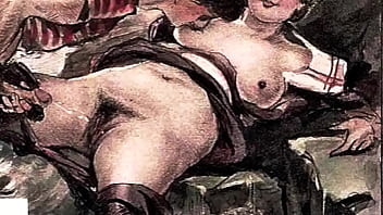 Wet Vintage Erotic Drawings