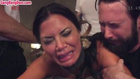 Juicy Gangbang Mom Creampied And Throat Banged In Bdsm Sessi