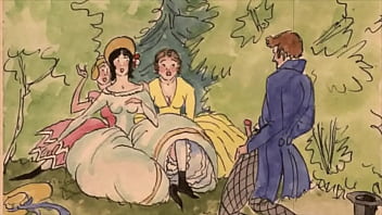 Naughty Vintage Erotic Drawings - High Quality