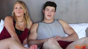 Trending: Kinky Curves At Right Places - Amateur Blonde Girl Next Door In Homemade Hardcore With Cumshot