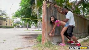 Insane Maya Bijou Gets Shagged In Public
