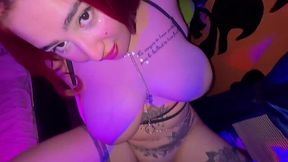 Seductive Pov Fuck With Hot Inked Bbw Redhead Stripper In Vip Room