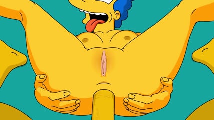 Exclusive: Wet Marge Simpson Anal Fucked Simpsons Xxx Sideways