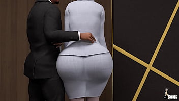 Passionate Young Ceo Interrogates His Thick Jewish Secretary - Must See