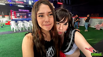 Hardcore Evento De Box Com Pornstar E Celebridades Do Tiktok E Youtubers - Bluezao - Leo Ogro - Fernanda Chocolatte - Casal Dna - Nicole Brazil - Camila Prado - Must See