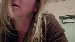 Must Watch: Kinky Stepmommy'S Quckie With Stepson In Gas Station Toilet
