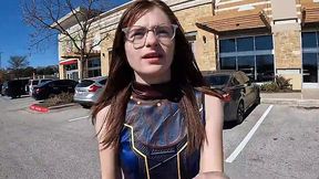 New: Wild Nerdy Redhead Reese Robbins Cums With Stranger'S Bbc In Her Meaty Vag - High Quality