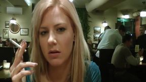 Juicy Crazy Bonde Whore Railed In Public Wc Room In Some Bar