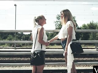 Passionate Beautiful Mother I'D Like To Fuck Seduces Younger Lesbo, Eating Her Hawt Snatch And Taut Butt