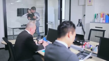 Intense Hot Office Girl Make Her Boss Happy For Promotion - Rei Kamiki