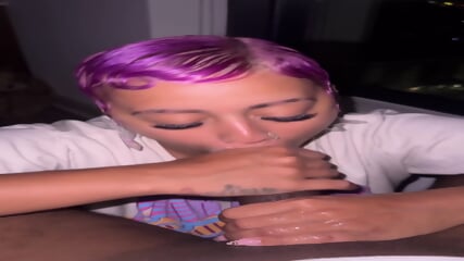 Raw Redbone Blowjob And Facial