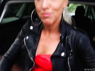 Wet German Messy Street Doxy Sex! Everybody Can Screw Me In All Holes - Daynia - Must See