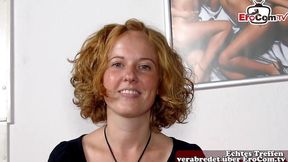 German Shy Milf Persuades To Masturbate During Intense Fucking Casting