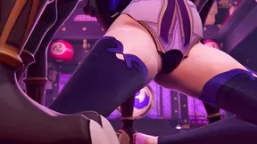 Kinky Genshin Impact - Raiden Shogun Gangbang By Hilichurl (4K Animation With Sound) - Must See