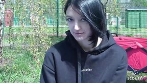 Raw German Scout Takes Skinny Girl Madison Quinn'S Anal Virginity In Abandoned Location Casting